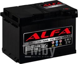 Автомобильный аккумулятор ALFA battery Hybrid R / AL 75.0 (75 А/ч)