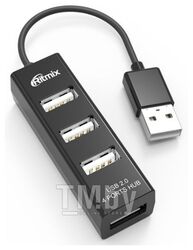 USB-Хаб Ritmix CR-2402-BLACK