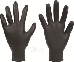 Перчатки нитриловые Nitrylex Black, размер M, Mercator Medical Ltd, 100шт/уп ФБТ 54054121B