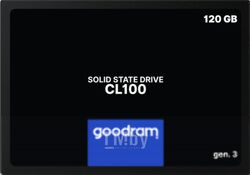 SSD диск Goodram CL100 Gen. 3 120GB (SSDPR-CL100-120-G3)