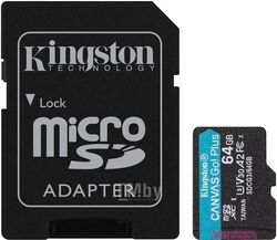 Карта флэш памяти Kingston SDCG3/64GB