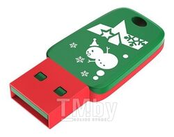 Флеш накопитель 32GB USB 2.0 FlashDrive Netac U197-Christmas mini