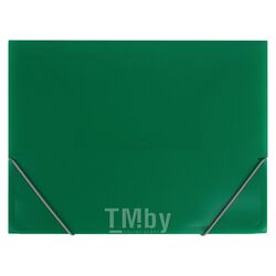 Папка на резинке А4 300мкм зелёная Shebar Sb-09715B-GN