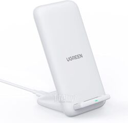 Подставка с беспроводной зарядкой UGREEN 15W Wireless Charger Stand CD221 (White) (80576)