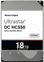 Жесткий диск 18TB WD Ultrastar DC HC550 WUH721818ALE6L4 (0F38459)