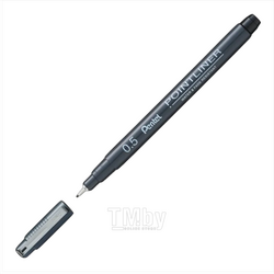 Ручка капиллярная "Pointliner" 0.5 мм, черный Pentel S20P-5A