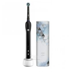 Электрическая зубная щетка Oral-B Pro 1 750 Black mit Reiseetui Design Edition (D16.513.1UX)