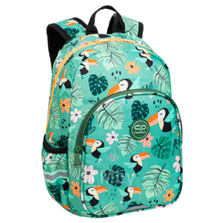 Рюкзак детский "Toby Toucans" полиэстер, уплот. спинка, бирюзовый CoolPack F049662