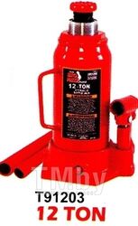 Домкрат бутылочный гидравлический (12 т) TORIN Big Red T91203