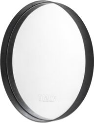 Зеркало EMZE Loft круглое в раме 50 см чёрное Emze LOFT.50.50.CHE