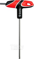 Ключ c T-образной ручкой с шариком HEX 5.0мм 17х92х140мм Yato YT-05590
