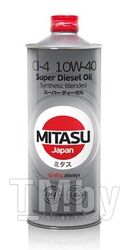 Моторное масло полусинтетическое MITASU 10W40 1L SUPER DIESEL CI-4 MJ2221