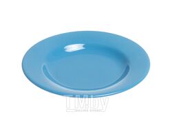 Тарелка глубокая керамическая, 211 мм, круглая, серия Лапсеки, синяя, PERFECTO LINEA