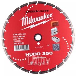 Алмазный диск MILWAUKEE HUDD 350 4932471985