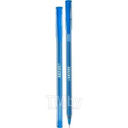 Ручка шариковая d=0.7 мм "Skylark" серия Speed Pro, синий корпус, одноразовая, синяя deVente 5073220