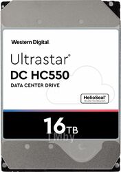 Жесткий диск 16TB WD Ultrastar DC HC550 WUH721816ALE6L4 (0F38462)