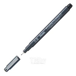 Ручка капиллярная "Pointliner" 0.8 мм, черный Pentel S20P-8A
