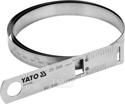 Циркометр для измерения длины окружности и диаметра d20-300мм Yato YT-71700