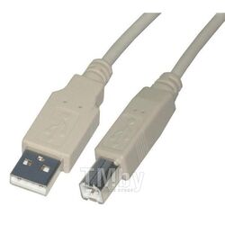 Шнур REXANT USB 2,0 A-B , 3м R18-1106/20
