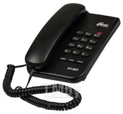 Проводной телефон Ritmix RT-320 Black