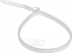Хомут-стяжка кабельная нейлоновая REXANT 100 x3,6 мм, белая, упаковка 100 шт.