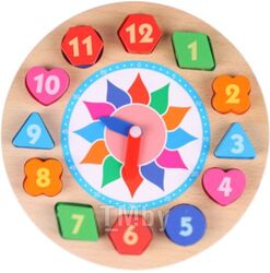 Развивающая игрушка Darvish Сортер. Часы / DV-T-1617 (дерево)