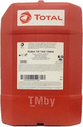 Масло моторное полусинтетическое TOTAL RUBIA TIR 7400 10W40, канистра 17,5кг