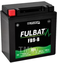 Аккумулятор GEL FB9-B (135x75x139) 9Ач +/- FULBAT 550925