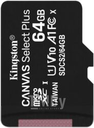 Карта памяти Kingston Canvas Select Plus microSDXC 64GB (SDCS2/64GBSP)