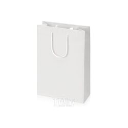 Пакет бумажный подарочный 24*35*10 см "Imilit T" 125 гр, белый