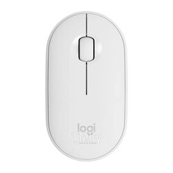 Мышь Wireless Logitech 910-005541 M350 Pebble White (ноутбучная радио/Bluetooth)