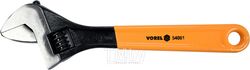 Ключ разводной с обрезиненой желтой ручкой 450мм Vorel 54081