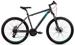 Велосипед Aspect Ideal 2020 18" (серый/голубой)