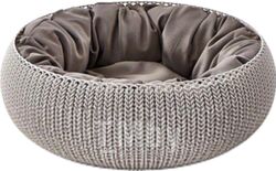 Лежанка для животных Curver Knit Cozy Pet Bed-Foggry