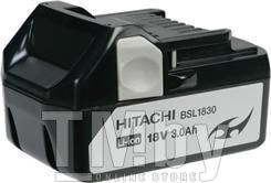 Аккумулятор Hitachi 18В 3,0Ач Li-Ion, слайд. тип BSL1830 H-K/330068
