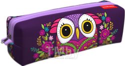 Пенал Erich Krause Квадро Flower Owl / 46262