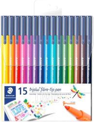 Фломастеры Staedtler Триплюс 323 TB15 (15шт)