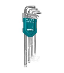 Набор ключей Torx T10-T50 длинных TOTAL THT106391 (9 шт)