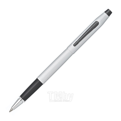 Ручка роллер "Classic Century" 0,7 мм, метал., подарочн. упак., черный/серебристый, стерж. черный Cross AT0085-124