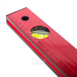 Уровень алюминиевый "Red", коробчатый корпус, фрезеров. грань, 3 акриловых глазка, 1000мм Remocolor 17-1-010