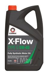 Моторное масло синтетическое COMMA X-FLOW универсальное XFG5L