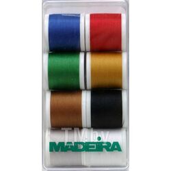 Набор ниток MADEIRA "AEROFIL" полиэстер №120, 400м, 8 цветов 8017