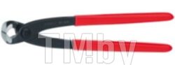 Клещи вязальные для арматурной сетки,режущая кромка: 61 HRC / 25 мм, L-250 мм, чёрные, обливные рукоятки KNIPEX 9901250