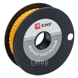 Маркер кабельный 4,0 мм2 "8" (500 шт.) (ЕС-2) EKF PROxima plc-KM-4-8