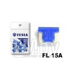 Предохранители плоские Low Profile MINI 15A FL serie 58V DC (10 шт./упак.) TESLA FL00.015.010