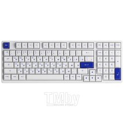 Клавиатура Akko 3098B White & Blue 1561230 (Akko CS Jelly Purple)