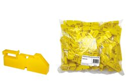 Изолятор на DIN рейку желтый TDM SQ0810-0001