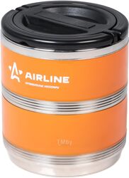 Термос для еды Airline IT-T-02 (оранжевый/черный)