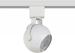 Трековый светильник ЭРА TR35-GU10 WH / Б0053295 (белый)