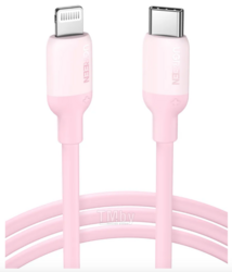 Кабель UGREEN Skin-friendly Lightning To USB-C PD Charging Cable 1m US387 (Pink) 60625